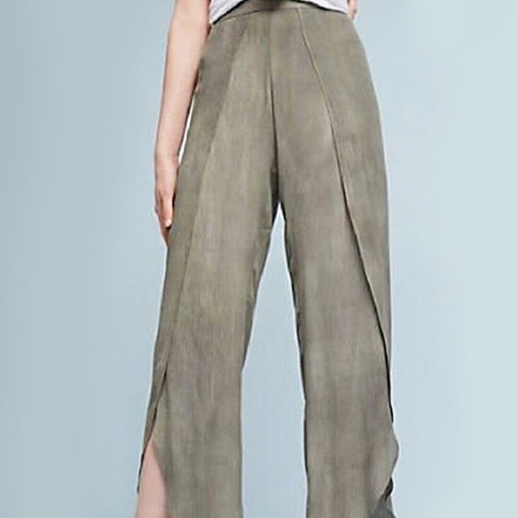 Anthropologie Pants - DREW Anthropologie Olive Green Tulip Pants SOLD